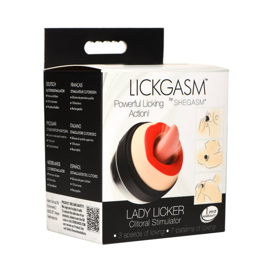 Lickgasm 10X Lady Licker Clitoral Stimulator – Multi-Color