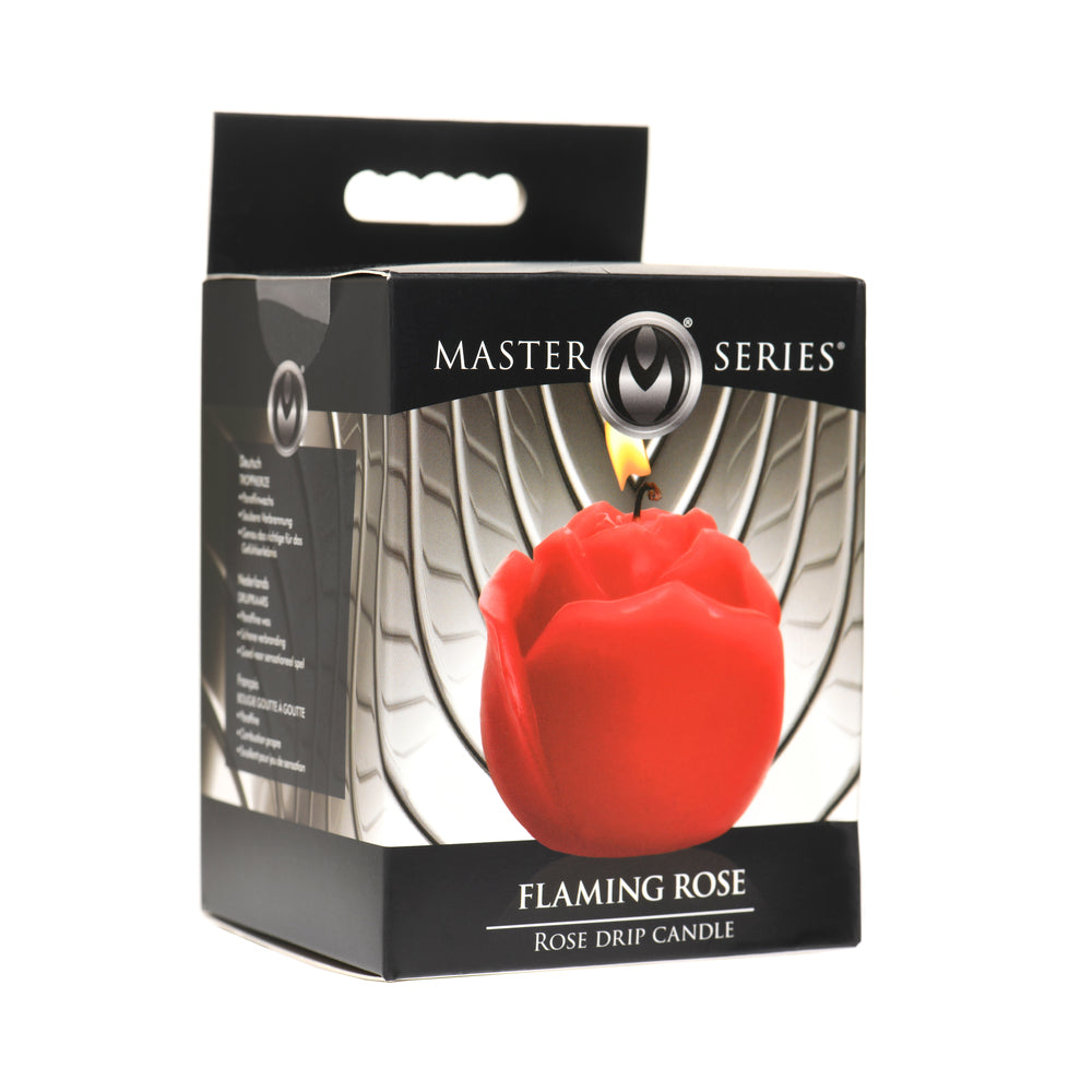 Master Series Flaming Rose Drip Candle – Red – Low Melting Point