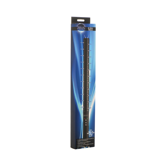 Zeus Electrosex E-Stim Baton – Black – Rechargeable Electro Stimulation Tool