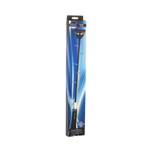 Zeus Electrosex E-Stim Crop – Black – Flexible Impact Crop with Electro Stimulation