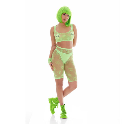 Rene Rofe Kandihouse Out of this World Bike Short - Green