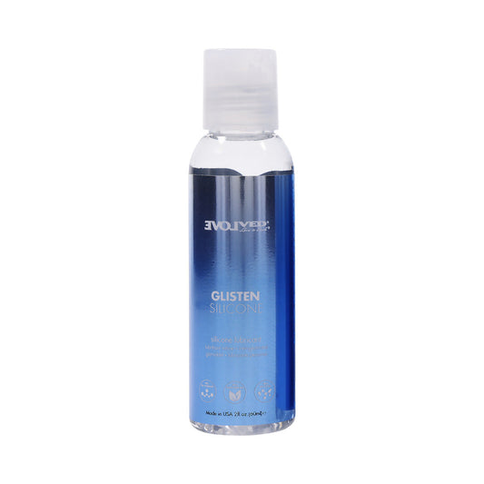 Evolved Glisten Silicone Lubricant – Clear – 2 oz