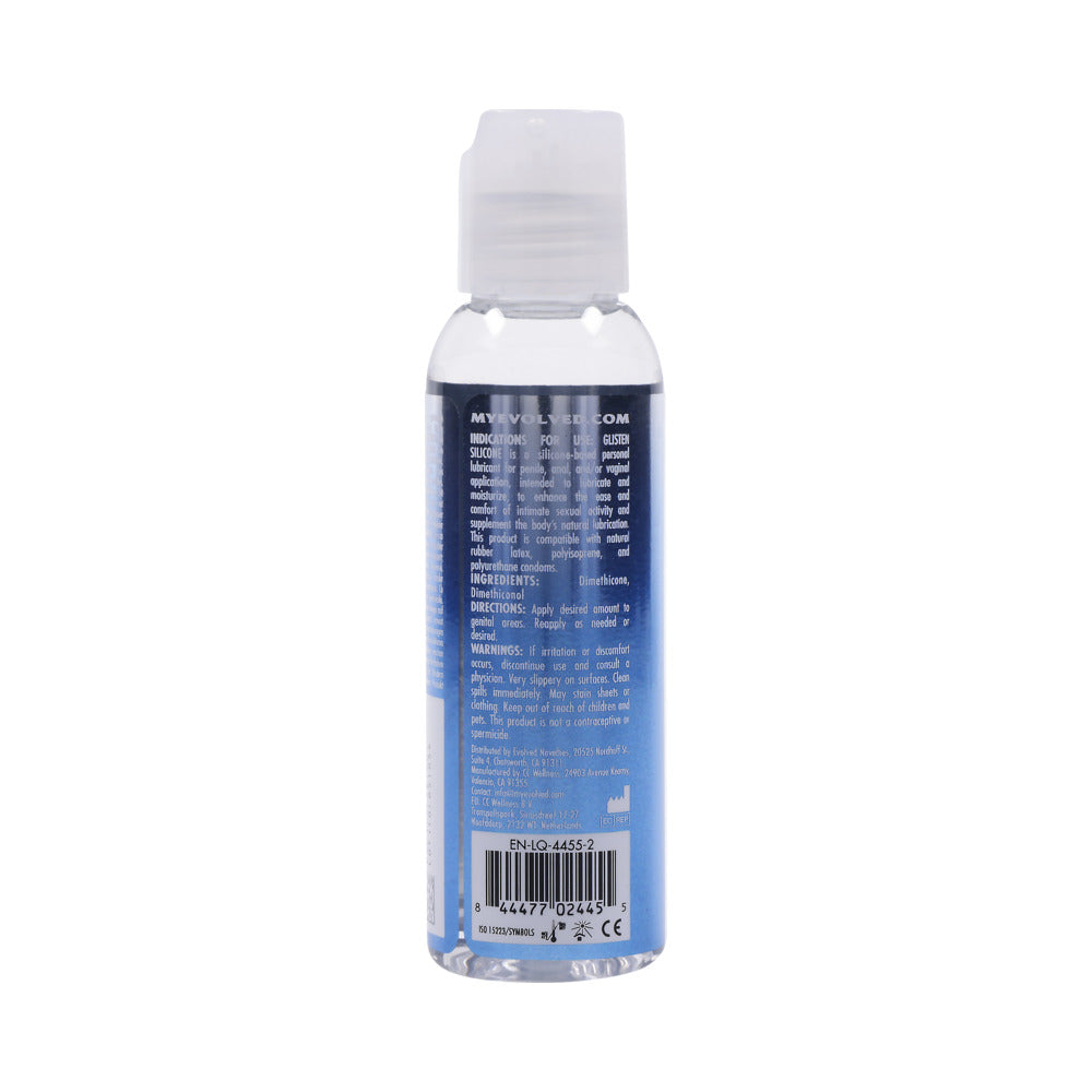 Evolved Glisten Silicone Lubricant – Clear – 2 oz