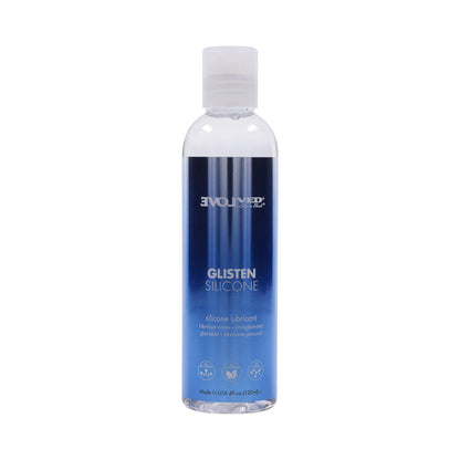 Evolved Glisten Silicone Lubricant – Silicone-Based Personal Lubricant – Clear – 4 oz