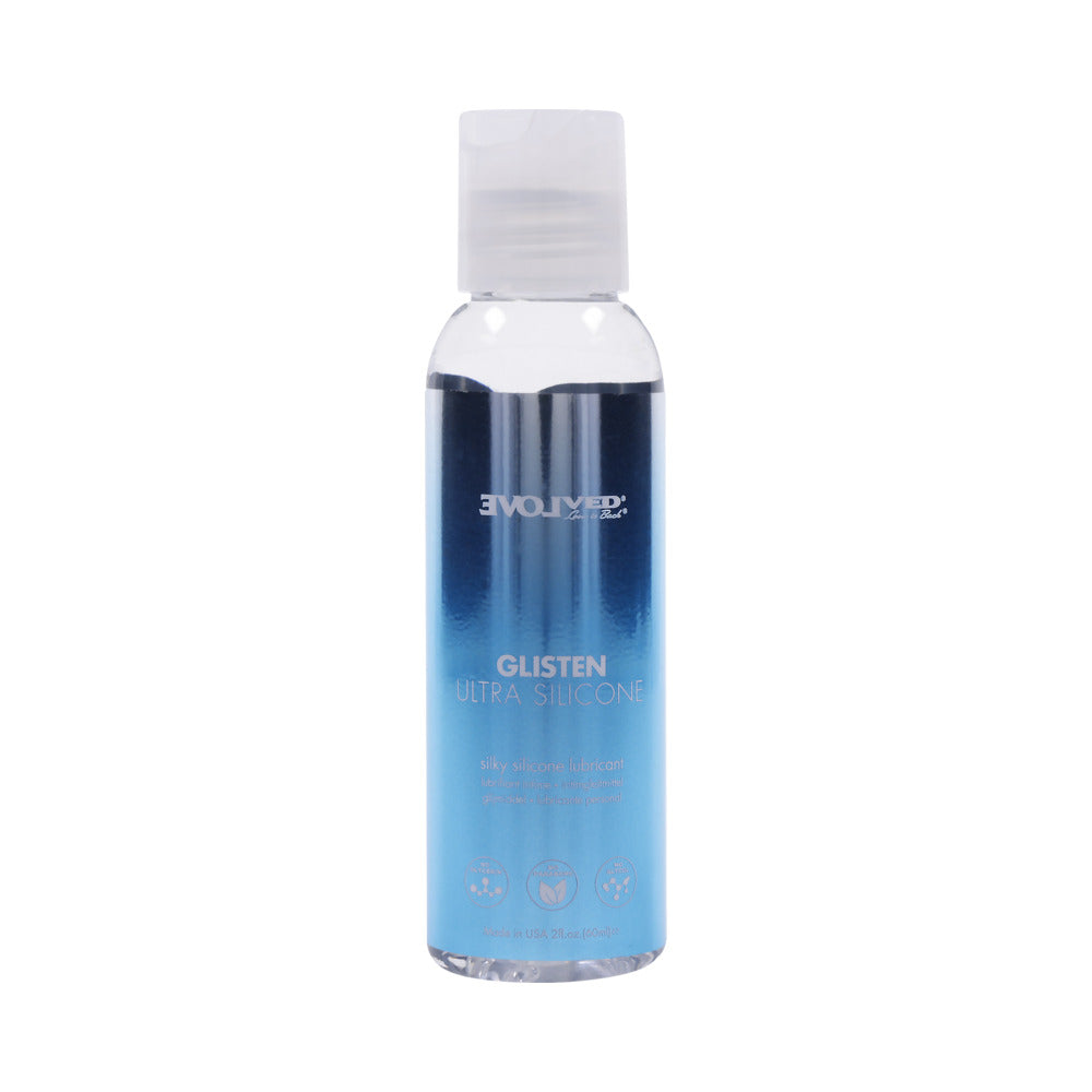 Evolved Glisten Ultra Silicone Lubricant – Clear – 2 oz