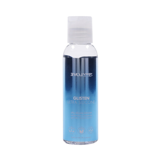 Evolved Glisten Ultra Silicone Lubricant – Clear – 2 oz