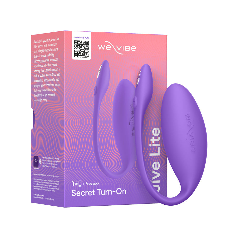 We-Vibe Jive Lite Egg Vibrator with App Control – Purple