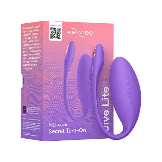 We-Vibe Jive Lite Egg Vibrator with App Control – Purple