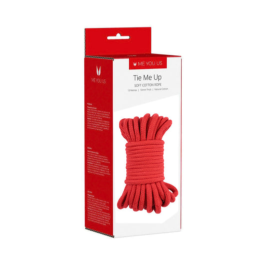 Me You Us Tie Me Up Rope – Bondage Rope 10m – Red