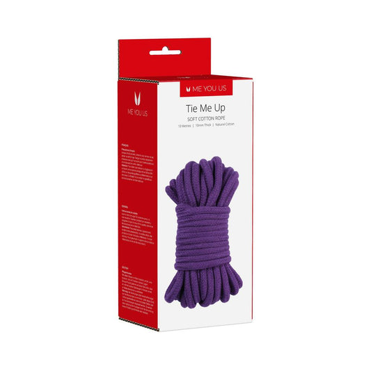Me You Us Tie Me Up Rope – 10m Bondage Rope – Purple