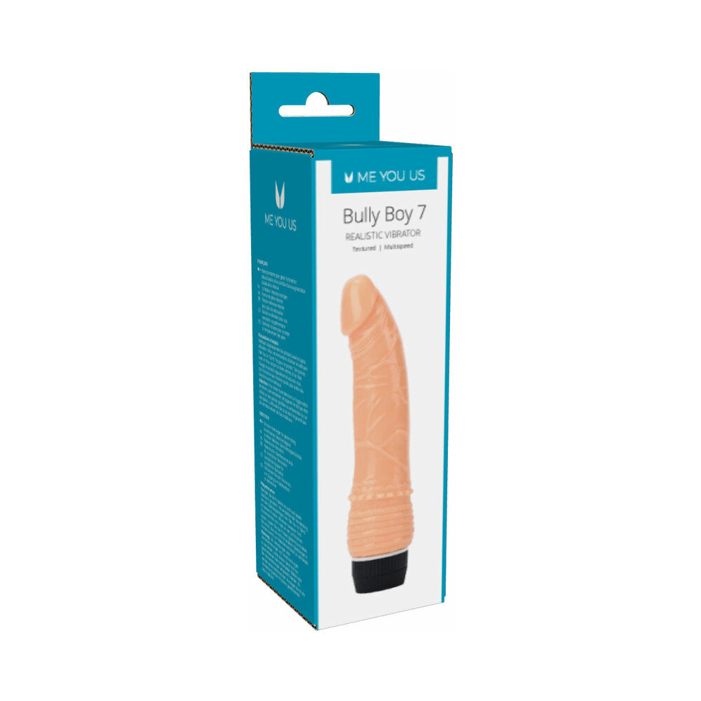 Me You Us Bully Boy 7 Realistic Vibrator – Vanilla