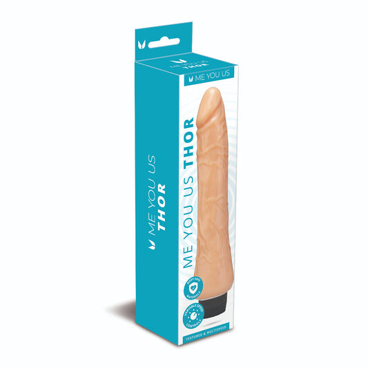 Me You Us Thor 11 Realistic Vibrator – Light Pink