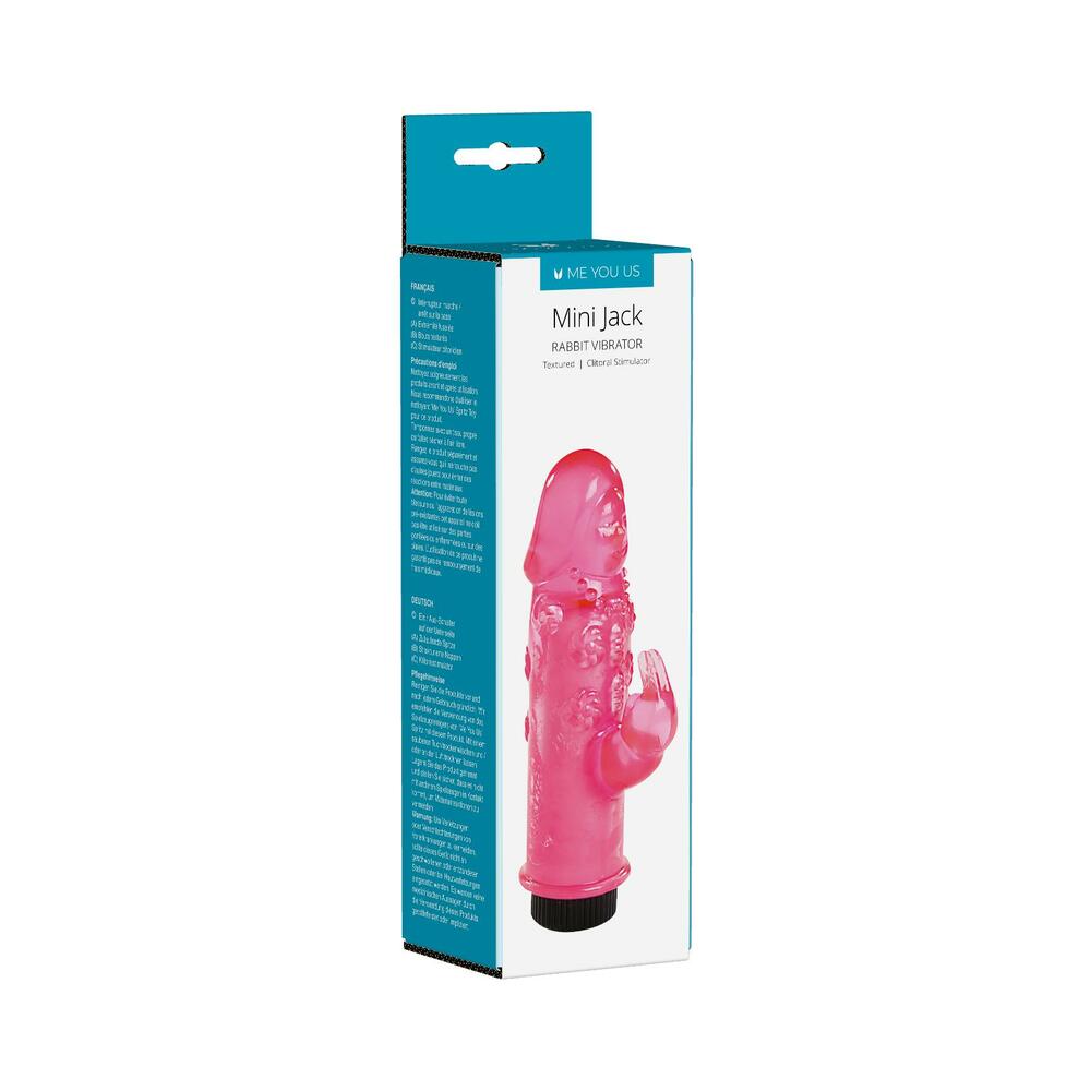 Me You Us Mini Jack Rabbit Vibrator – Dual Stimulation – Pink
