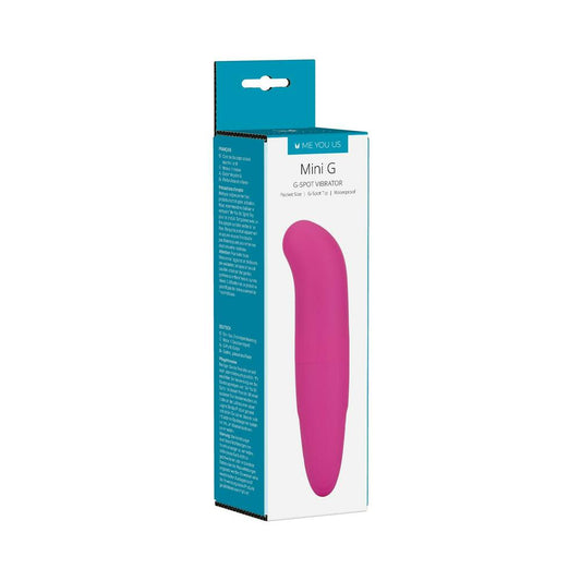 Me You Us Mini G G-Spot Vibrator – Waterproof – Hot Pink