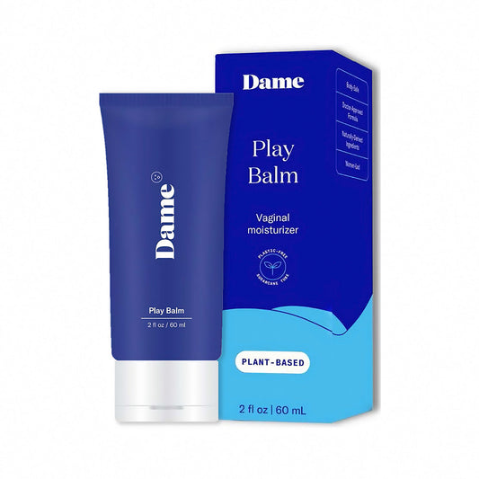 Dame Play Balm Vaginal Moisturizer 2 oz – Oil-Based Intimate Moisturizer