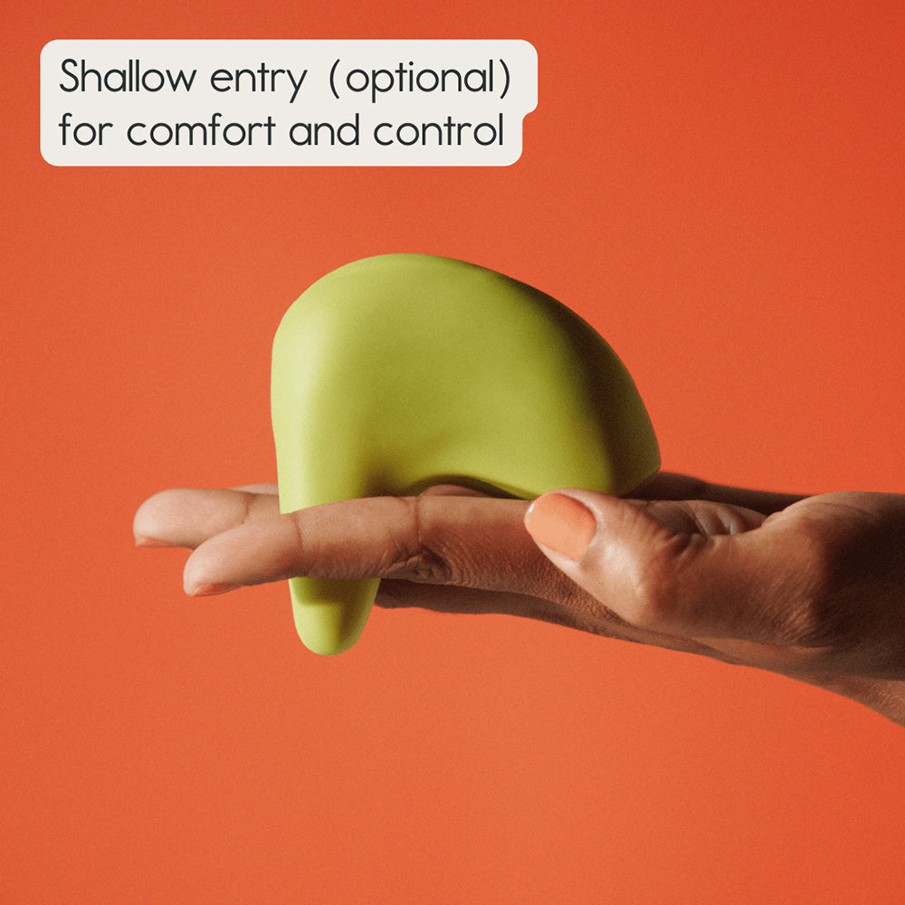OhNut Kiwi Vibrating Personal Massager – Green