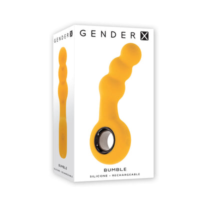 Gender X Bumble Rechargeable Silicone Vibrating Plug – Yellow