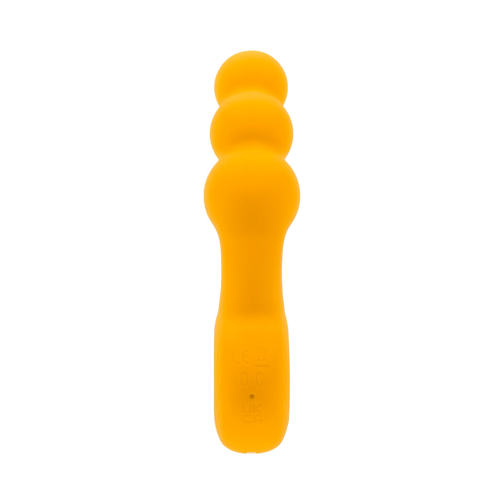 Gender X Bumble Rechargeable Silicone Vibrating Plug – Yellow