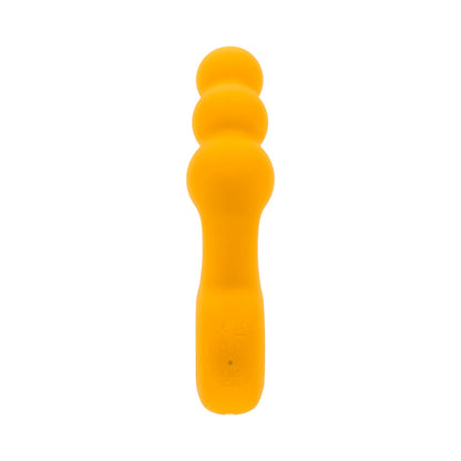 Gender X Bumble Rechargeable Silicone Vibrating Plug – Yellow