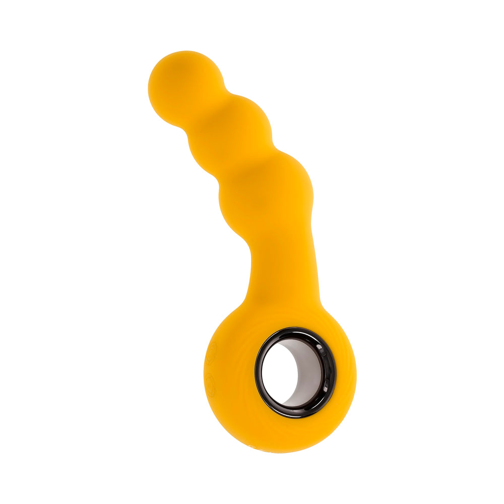 Gender X Bumble Rechargeable Silicone Vibrating Plug – Yellow