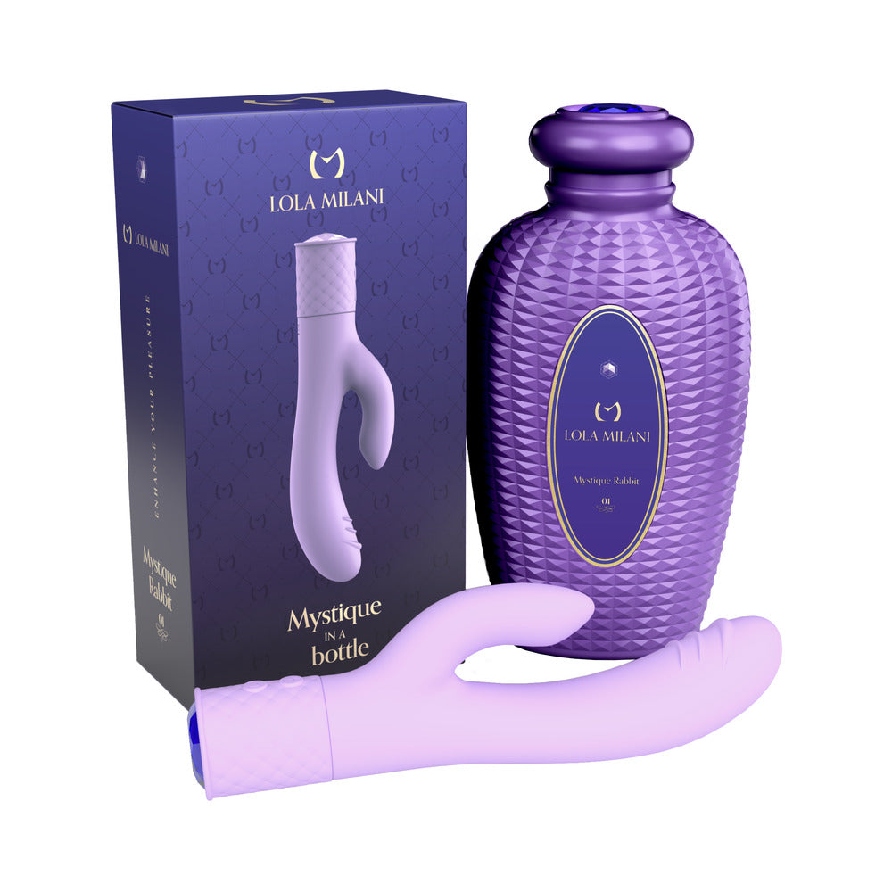 Lola Milani Mystique Rabbit Double-Action Vibrator – Purple
