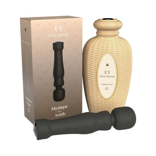 Lola Milani Mystique Wand – Powerful Massager – Black