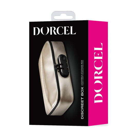 Dorcel Discreet Box Luxury Gold – Storage Box with Integrated Code Lock