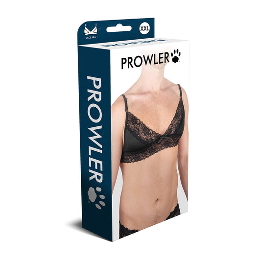 Prowler Lace Bra – Black – 2XL