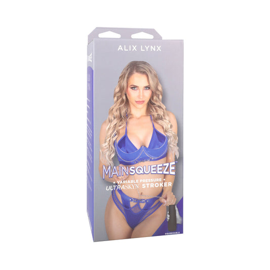 Doc Johnson Main Squeeze Alix Lynx ULTRASKYN Stroker – Vanilla
