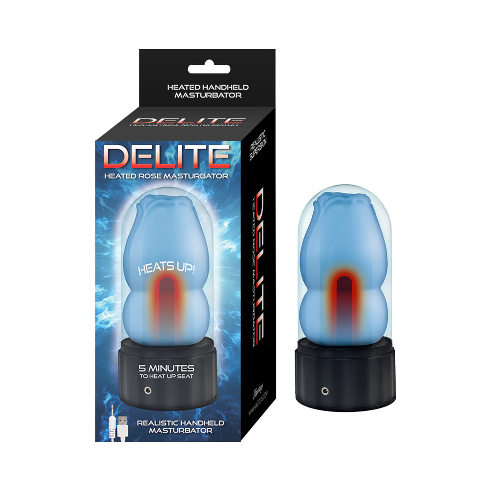 Nasstoys Delite Heated Rose Masturbator – Blue