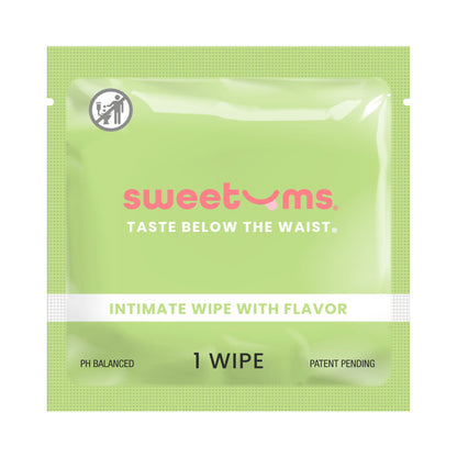 Sweetums Watermelon Flavored Intimate Wipes – 10-Pack