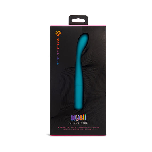 Nu Sensuelle Chloe Nubii Warming Slim G-Spot Vibrator with Turbo Boost - Blue