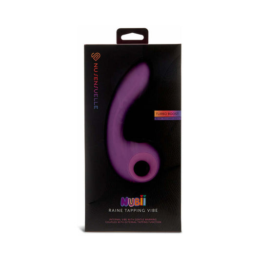 Nu Sensuelle Raine Nubii Tapping Vibe – Purple – Internal Vibe with Gentle Warming