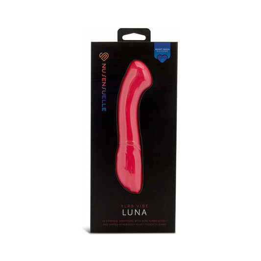 Nu Sensuelle Velvet Touch Luna Vibrator - Hot Pink - 20 Vibration Patterns