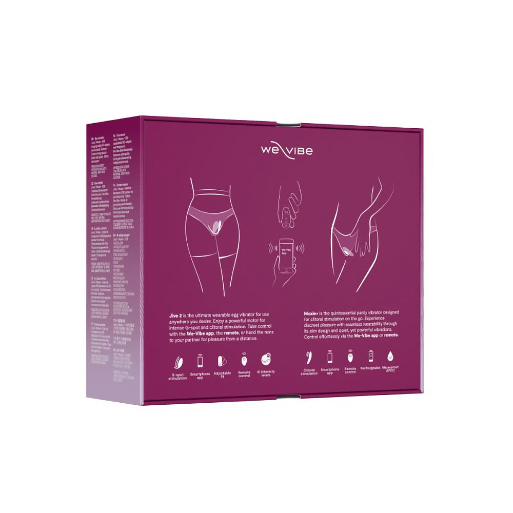We-Vibe Play Your Way Collection Wearable Vibrator Set – Black