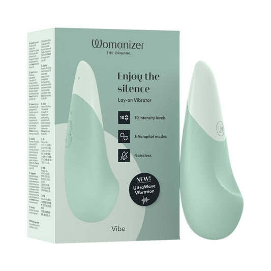 Womanizer Vibe Sage Rechargeable Vibrator with UltraWave Vibration – Green