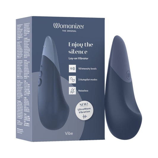 Womanizer Vibe Vibrator with UltraWave Vibration – Dark Blue