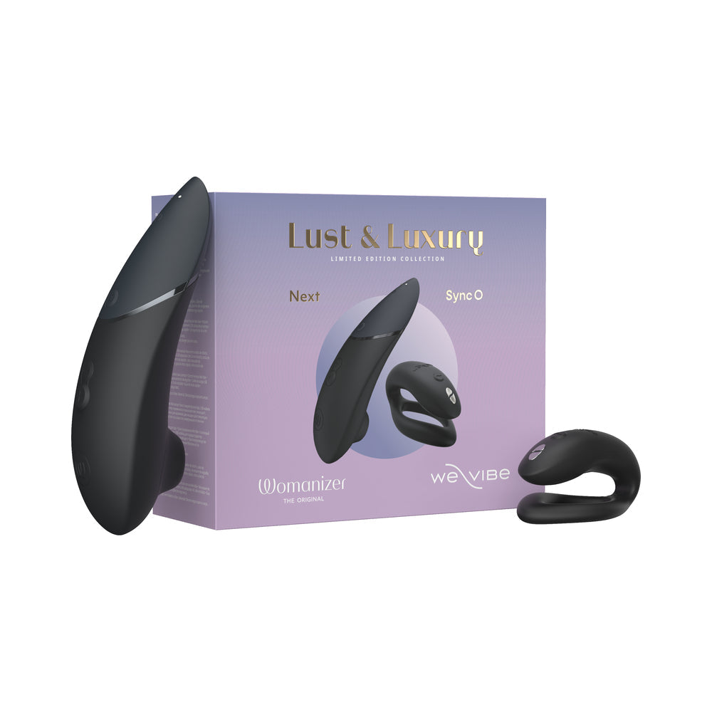 Womanizer x We-Vibe Lust & Luxury Collection – Black Couples Vibrator Set