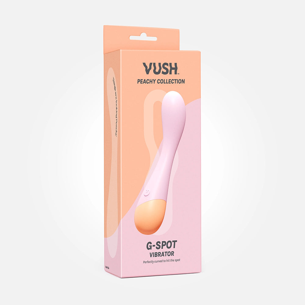 VUSH Peachy G-Spot Vibrator – Light Pink – 10 Settings