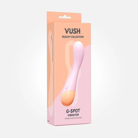 VUSH Peachy G-Spot Vibrator – Light Pink – 10 Settings