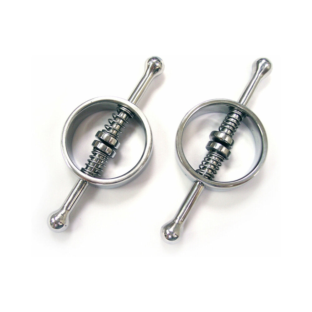Rouge Stainless Steel Nipple Clamps – Silver