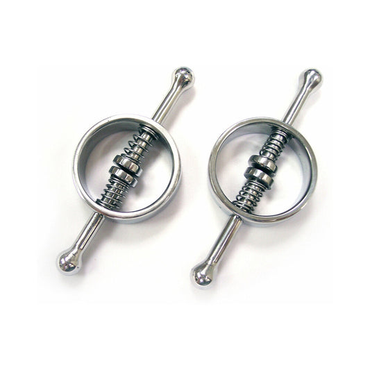 Rouge Stainless Steel Nipple Clamps – Silver