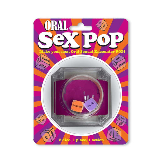 Little Genie Oral Sex Pop Game – Multi-Color, Fun Dice Game for Couples