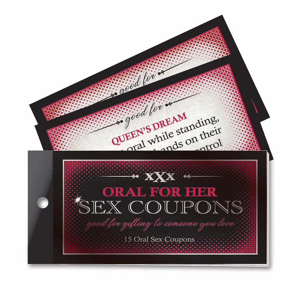Little Genie Oral Adventures For Her Sex Coupons – Multi-Color