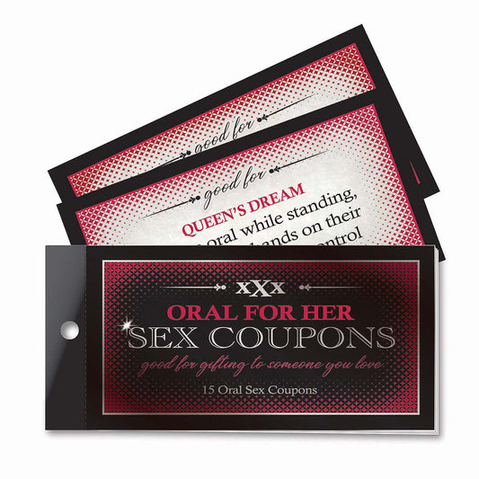 Little Genie Oral Adventures For Her Sex Coupons – Multi-Color