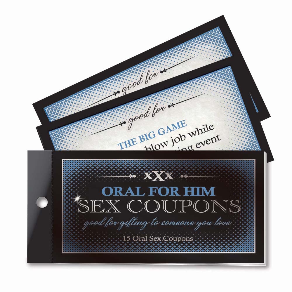 Little Genie Oral Adventures For Him Coupon Book – Multi-Color