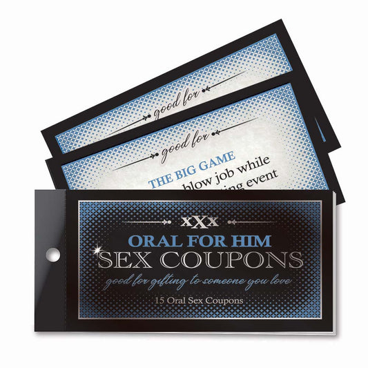 Little Genie Oral Adventures For Him Coupon Book – Multi-Color