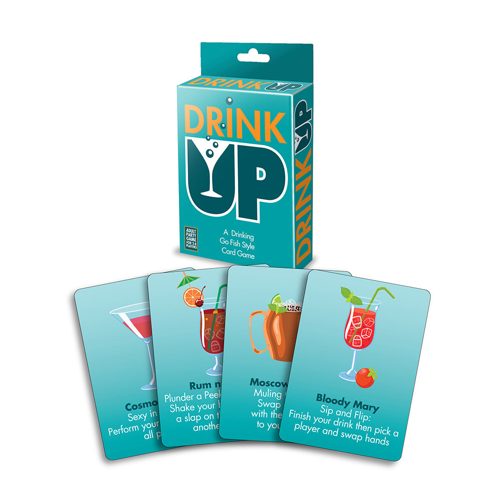 Little Genie Drink Up Go Fish Style Drinking Card Game – Teal