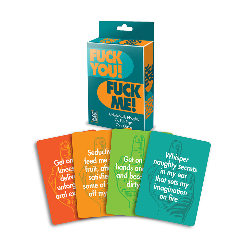 Little Genie F*ck You F*ck Me Go Fish Style Card Game – Assorted Colors