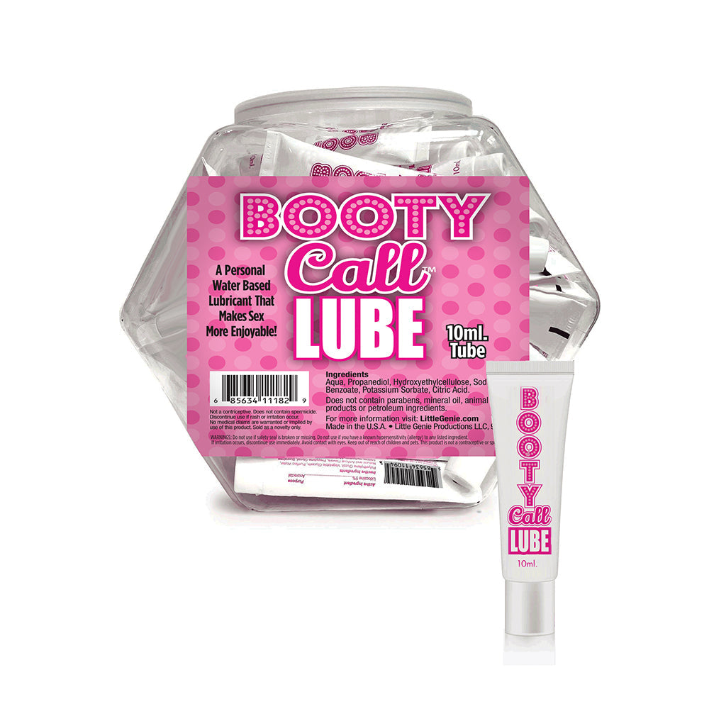 Booty Call Water-Based Lubricant Pillowpacks – 65-Piece Fishbowl